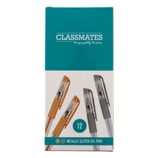 Classmates Gel Rollerball - Gold & Silver - Pack of 12